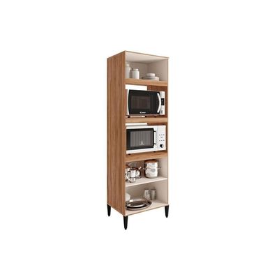 Torre Quente De Cozinha Paneleiro Alpha 2511 Com 2 Fornos 3 Portas 70cm Branco