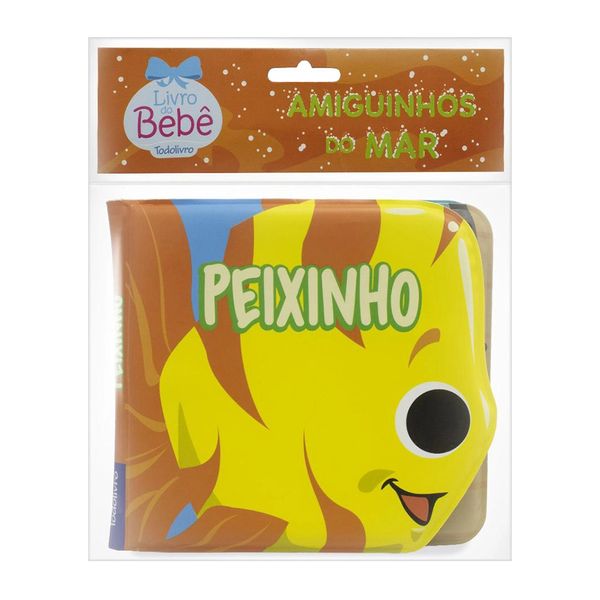 Livro Infantil Todolivro Amiguinhos do Mar II Peixinho