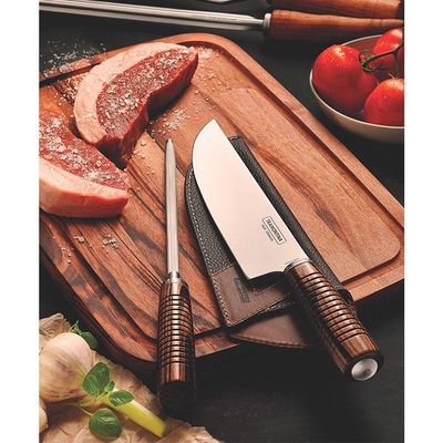Kit Churrasco 2 Peças Tramontina 21199995 Castanha