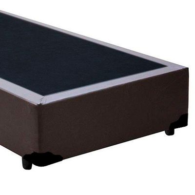 Cama Box Solteiro Sintético Sereneprime Marrom 88x188x40