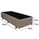 Cama Box Solteiro Sintético Sereneprime Bege 88x188x40