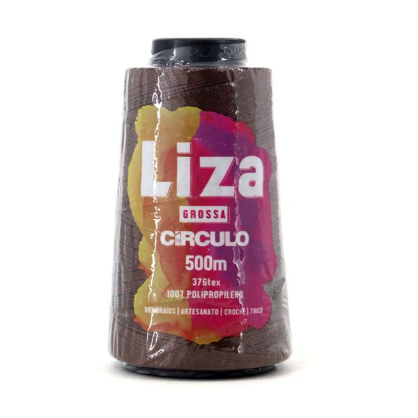Linha Liza Grossa 7382 Chocolate Linha Liza Grossa 7382 Chocolate