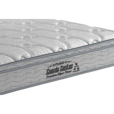 Colchão Viúva Espuma D40-20 Guarda Costas Premium Hiper Firme Euro Pillow Gray (128x188x22) - Probel