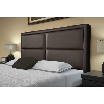 Painel De Cama Box Estofada Solteiro New York Courano Marrom - Probel
