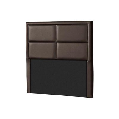 Painel De Cama Box Estofada Solteiro New York Courano Marrom - Probel