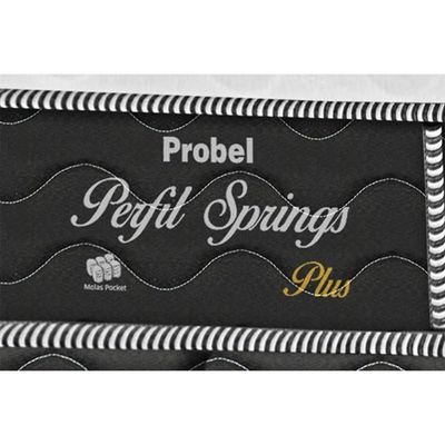 Colchão Queen Molas Ensacadas Masterpocket Perfil Springs Plus Euro Pillow (158x198x26) - Probel