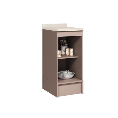 Cozinha Modulada Malta Balcão Com Tampo Malta 2628 Com 1 Porta 40cm Duna-carraro