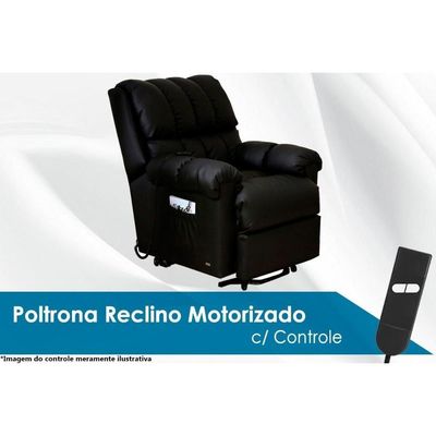 Poltrona Reclinável Motorizada P- Sala Detroit Golden Zero Wall C- Lift Courano Bege - Probel