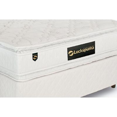 Colchão King Molas Ensacadas Masterpocket Satisfaction Plus Pillow Top White (193x203x30) - Luckspuma