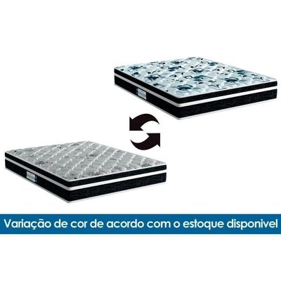 Colchão Solteiro Anatômico D45 - Prodormir Plus Euro Pillow Black (78x188x24) - Probel