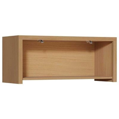 Módulo Cozinha Condessa Armário Condessa Com 1 Porta Basculante 80cm Carvalho Cinza