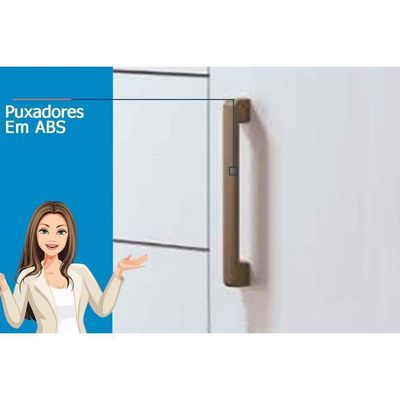 Cômoda Casal Marabá 1.6 C- 1 Porta E 6 Gavetas Jatobá-grafite - Santos Andirá