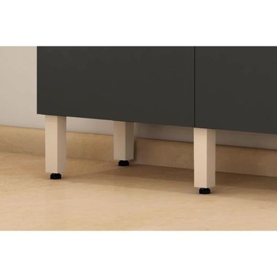 Kit De Cozinha Compacta álamo C- 6 Portas E 1 Gaveta 160cm Amendola-branco - Demóbile