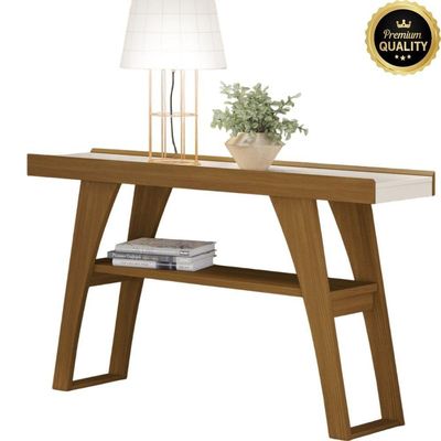Aparador Buffet 1 Prateleira Menphis - Nature / Off White