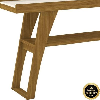 Aparador Buffet 1 Prateleira Menphis - Nature / Off White