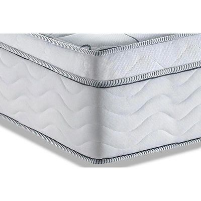 Cama Box Baú King: Colchão Molas Superpocket Ensacadas Ortobom Freedom Visco + Base Crc Courano White (193x203)