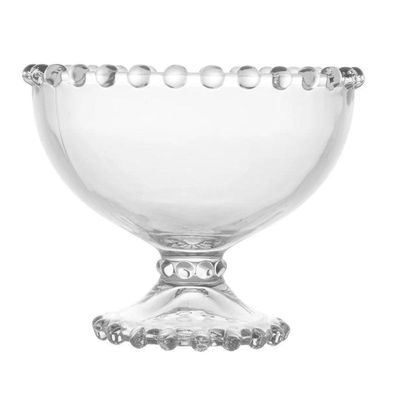Kit 8 Taças Cristal Chumbo Para Sobremesa Pearl Wolff 200ml