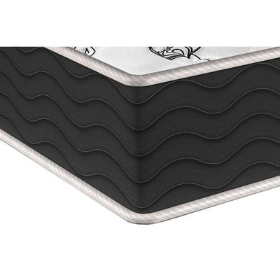 Cama Box Baú King: Colchão Molas Masterpocket Ensacadas Probel Prolastic Prodormir Sleep + Base Crc Suede Gray (193x203)