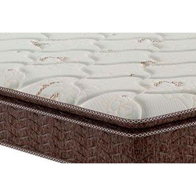 Cama Box Baú King: Colchão Anatômico Probel Guarda Costas Extra Firme + Base Crc Suede Clean (193x203)