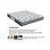 Cama Box Casal: Colchão Espuma D45 Orthoflex Comfortpedic + Base Crc Suede Black (138x188)