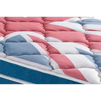 Cama Box Baú Solteiro: Colchão Molas Masterpocket Ensacadas London + Base Crc Courano White (88x188)