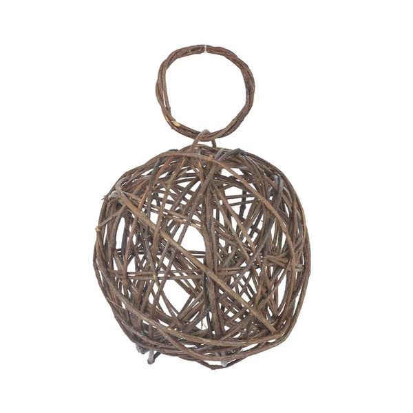 Bola Luminária Rústica D&A Marrom 33x35cm