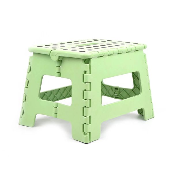 Banqueta Le Step Dobrável Verde 22x22x29cm