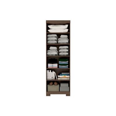 Armário Multiuso Casal Iris C- 2 Portas C- Chave Nature-off White - Acp
