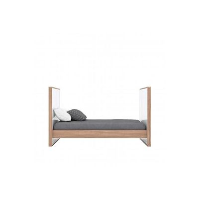 Quarto De Bebê Completo Confete 2 Peças (1 Cômoda + 1 Berço) Qi65 Branco-jequitiba - Henn