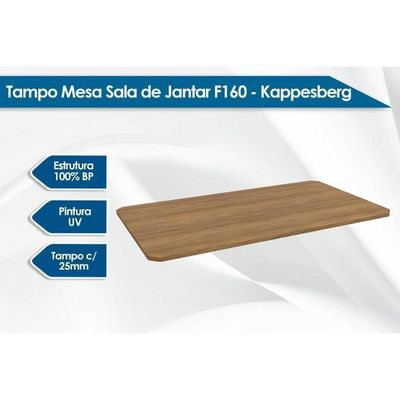 Sala De Jantar Duina Com Tampo De Madeira 136cm E 4 Cadeiras Noruega Niquel Freijó Courano Marrom