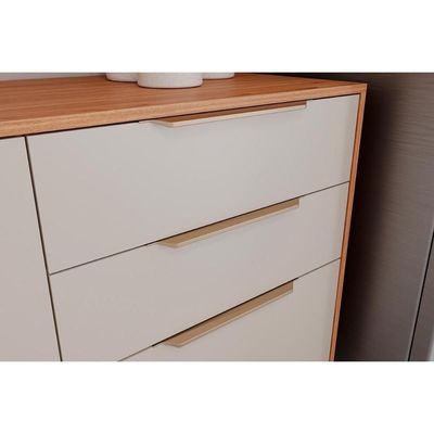 Cozinha Completa Divina 2 Peças 1 Aéreo 1 Balcão C2p44 Freijó Titanium