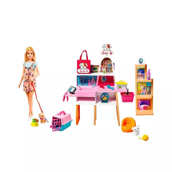 Boneca Barbie Pet Shop