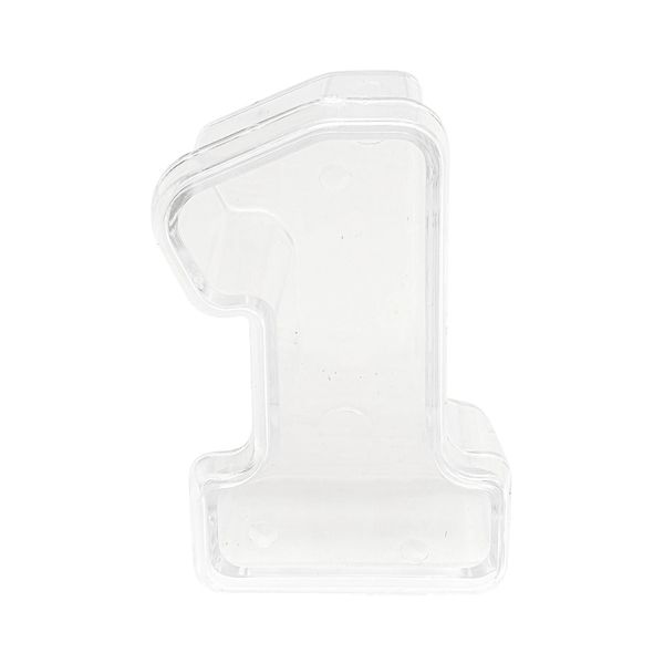 Caixa Acrílica Pop Festta com Tampa Número 1 Caixa Acrílica Pop Festta com Tampa Número 1