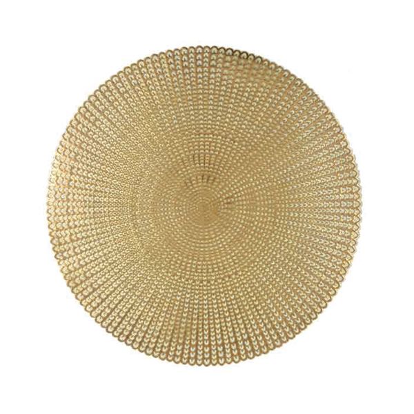 Jogo Americano Le Shine Ouro PVC Dourado 1 Peça Jogo Americano Le Shine Ouro PVC Dourado 1 Peça