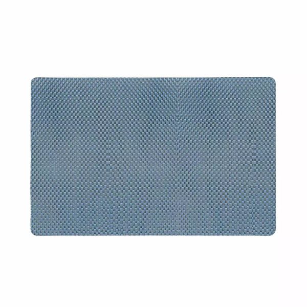 Jogo Americano Copa e Cia Superfixo PVC Jeans Azul 29x44cm 1 Peça