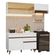 Armário De Cozinha Compacta 190cm Reims Madesa 05 Branco