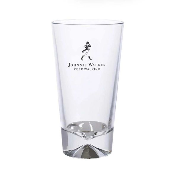 Copo Long Drink Diageo Johnnie Walker de Vidro Transparente 450ml