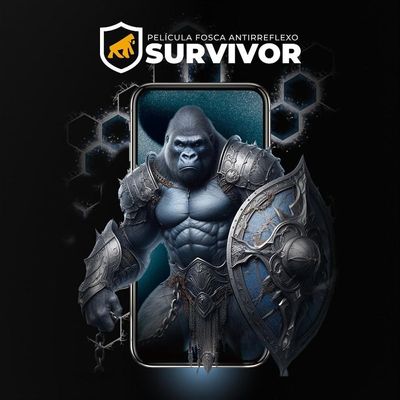 Película Para Iphone 16 Pro Com Aplicador - Survivor Fosca - Gshield