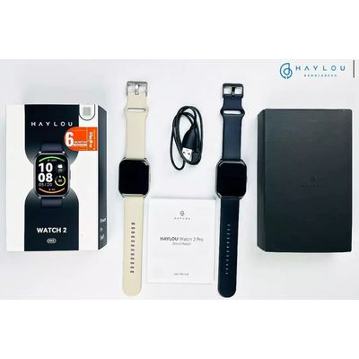 Smartwatch Xiaomi Haylou Watch 2 Pro A Prova Dagua Preto