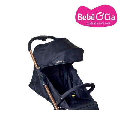 Carrinho De Bebê Galzerano Nico Golden Acopla Bebê Conforto Golden