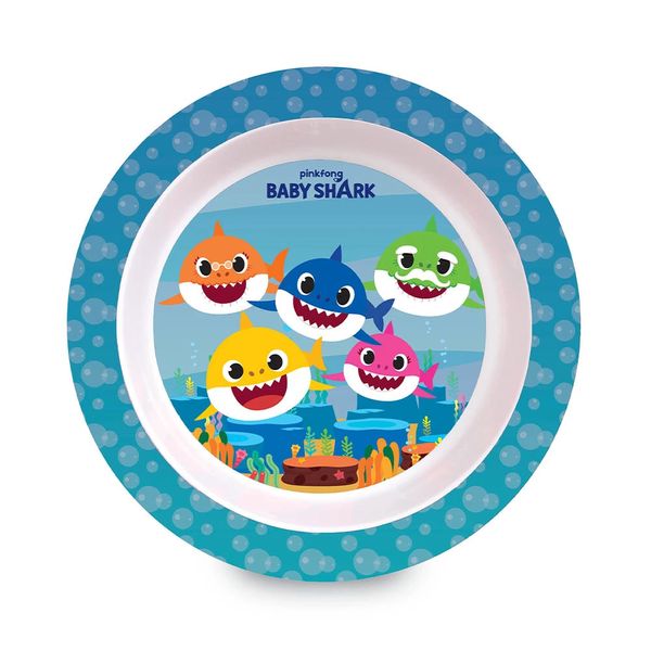 Prato Bowl Babygo Baby Shark Decorado