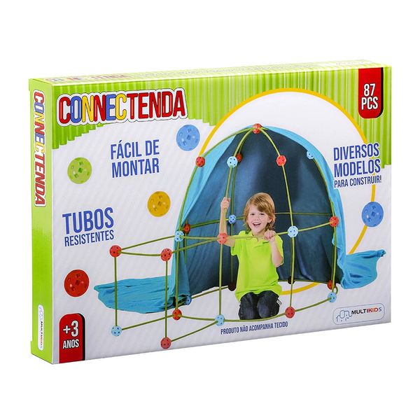 Connectubo Tenda Multikids com 87 peças