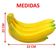 Kit 2 Abacaxi Tropical Maço Bananas Enfeite Fruta Em Isopor