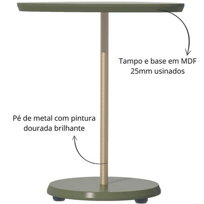 Mesa De Apoio Bel Alta Menta