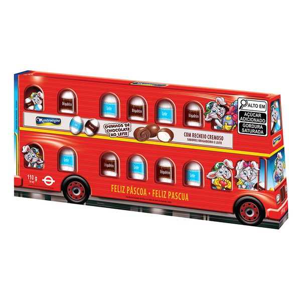 Ovinhos de Páscoa Ônibus London Montevergine 110g