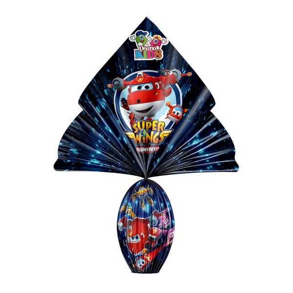 Ovo de Páscoa Divino Kids Réplicas Superwings 120g
