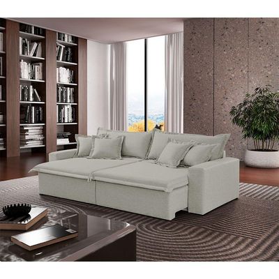 Sofá Montreal Veludo 2 Módulos De 120m B25cm Meu Sofá Online B026 Veludo Prata