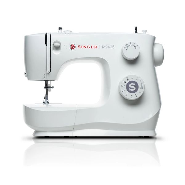 Máquina de Costura Singer Manual M2405 Portátil Elétrica 220V 8 Pontos