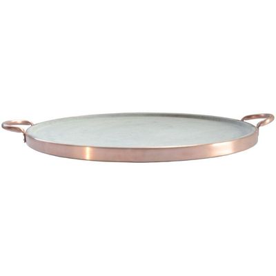 Forma De Pedra Sabão Para Pizza 27 Cm