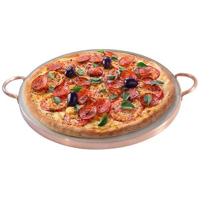 Forma De Pedra Sabão Para Pizza 27 Cm